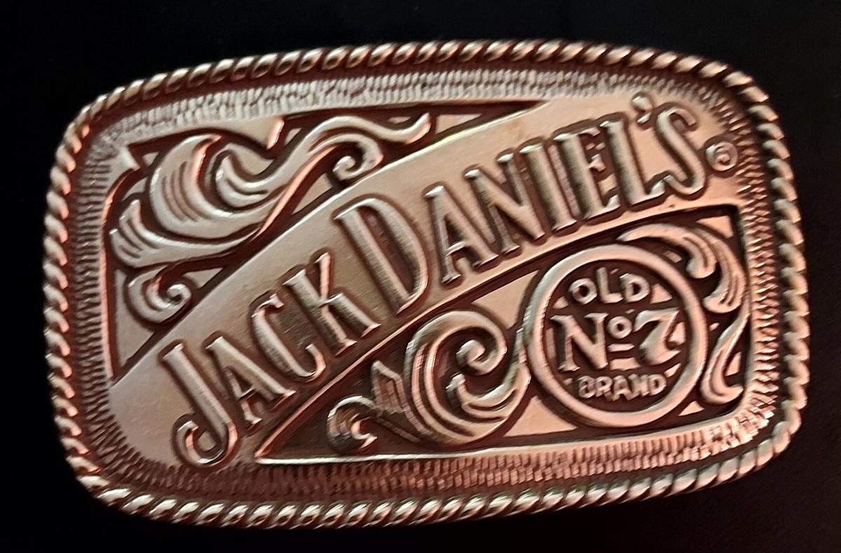 JACK DANIELS Old No. 7 Western Cowboy Silver Pewter