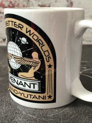 Alien Covenant Movie Patch Xenomorph Facehugger Nostromo Weyland Yutani Gift Mug - Picture 5 of 9