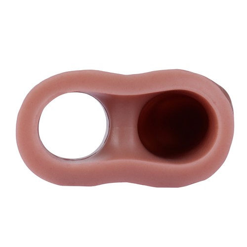 Extensor de pene potenciador de la circunferencia - funda manga realista condón masculino grande reutilizable - Imagen 13 de 16
