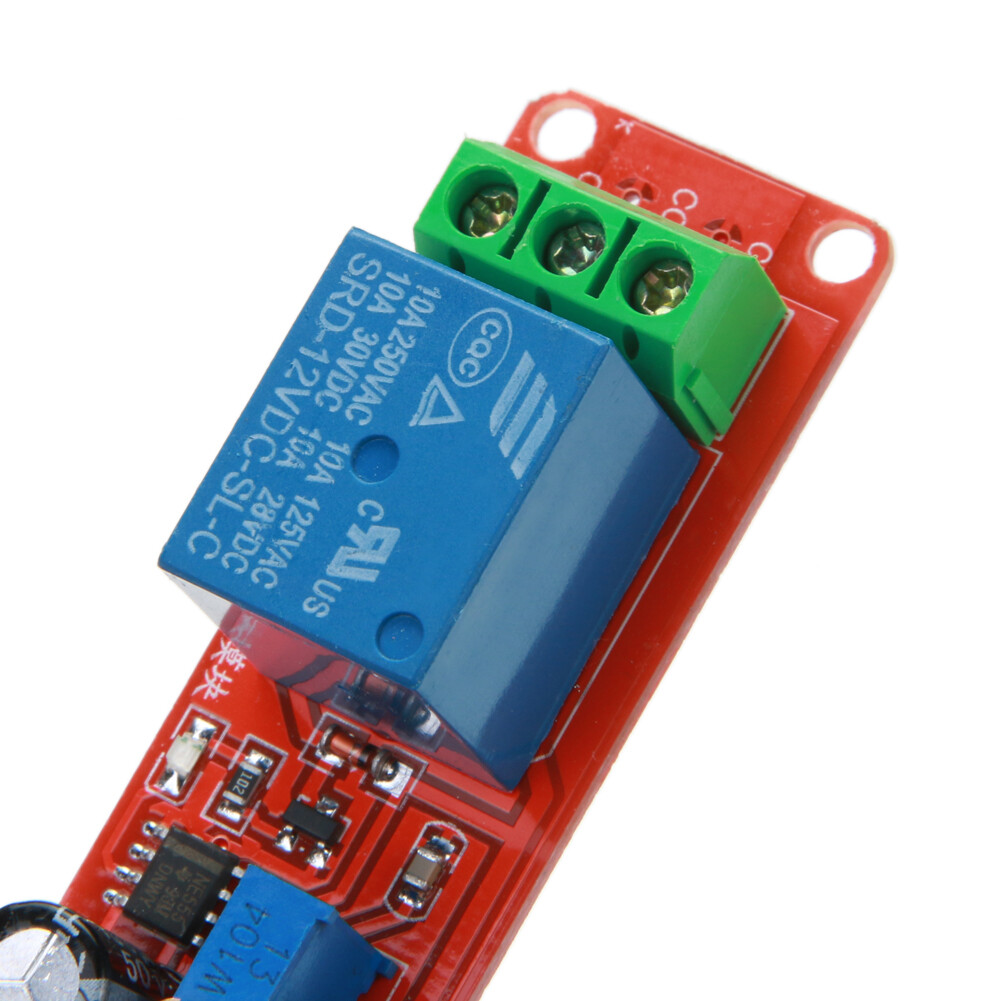2x DC 12V Verzögerungs-Schalter NE555 Timer-Modul - Einstellbare Zeitschaltung