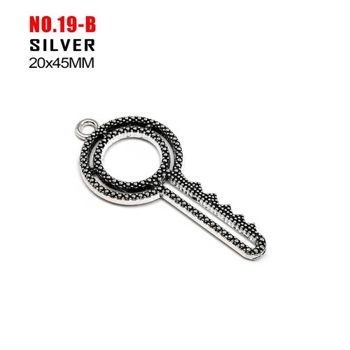10pcs Retro Antique Vintage Old Looking Decorative Key Charms Jewelry Pendants - Picture 15 of 27
