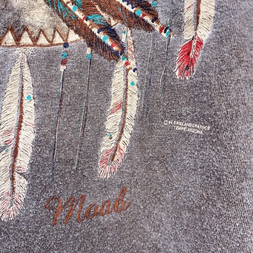 Vintage Brieland T-Shirt Southwestern Utah Moab Western 90s Single Stitch Faded - Picture 5 of 7