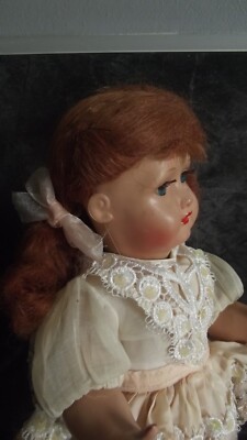 Ancienne Poupée Bella En Rhodoïd Vintage Années 50 - 24cm