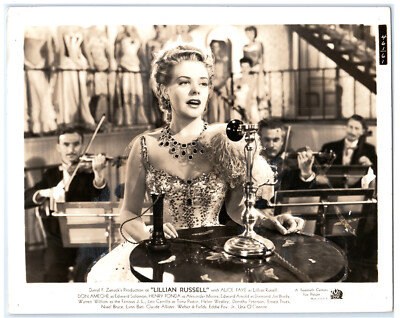 ALICE FAYE Original Vintage Foto Portrait 1940 Film LILLIAN RUSSELL 20th c FOX