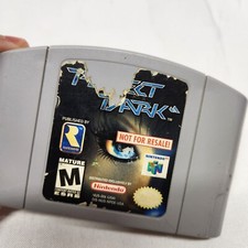 Perfect Dark (Nintendo 64, 2000) -Not For Resale- Cleaned Tested Authentic N64