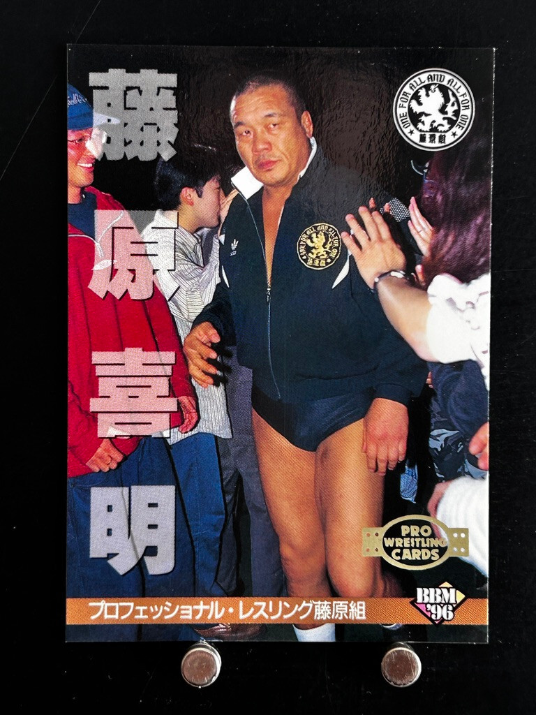 Yoshiaki Fujiwara Pro Wrestling Card 95 Professional Japanese 1996