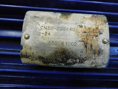 LOWARA A GOULDS PUMPS COMPANY CN 32-200/40 4 KW - Bild 3 von 7