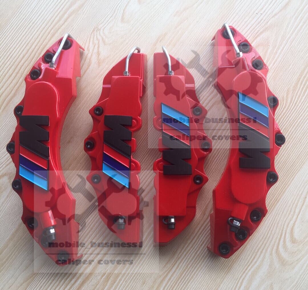 Red M Performance Brake caliper covers bmw 328i xdrive X1 X2 X3 X4 X5