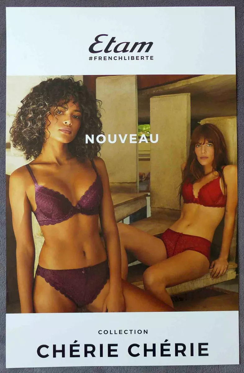 Affiche Lingerie ETAM 69x45 NEUF eBay