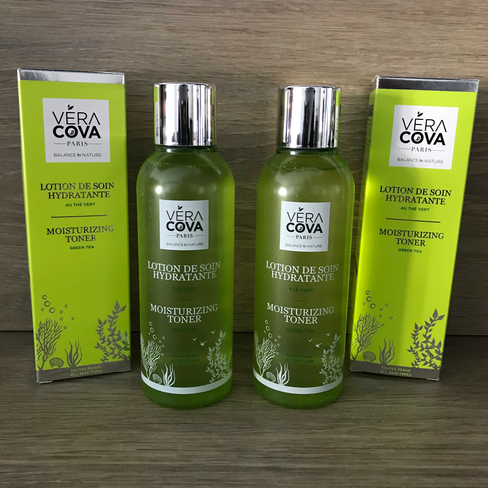 VERACOVA - Lotion de Soin Hydratante au Thé Vert - Lot 2 X 200ml