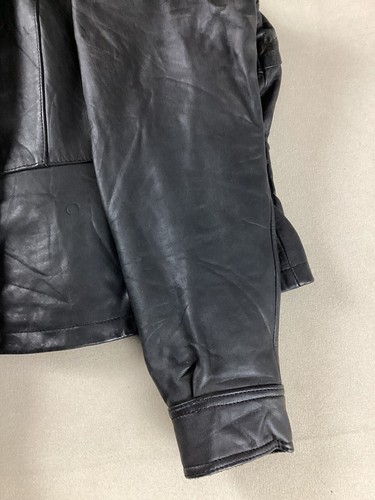 Vintage Hein Gericke Leather Biker Jacket Motorcycle Jacket Black Size M - Picture 15 of 19