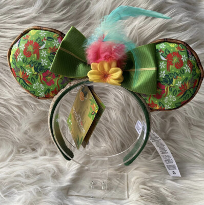 Disney Enchanted Tiki Room Collection Minnie Mouse Main Attraction Headband Enchanted Tiki Room Headband Disney Minnie Mouse Main  main image 4