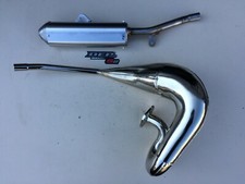 YAMAHA DTR125 DT125 DEP PIPES COMPLETE EXHAUST SYSTEM SILENCER DT125R E X 04-13