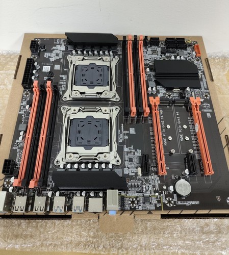 X99 ATX Motherboard + 2x Intel Xeon E5-2673 V4 CPU + 128GB 2666 mhz RAM (4x32GB) - Afbeelding 9 van 11