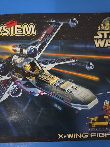 Lego System 7140 Star Wars X-Wing Fighter vintage 1999 solo manuale istruzioni - Foto 3 di 10