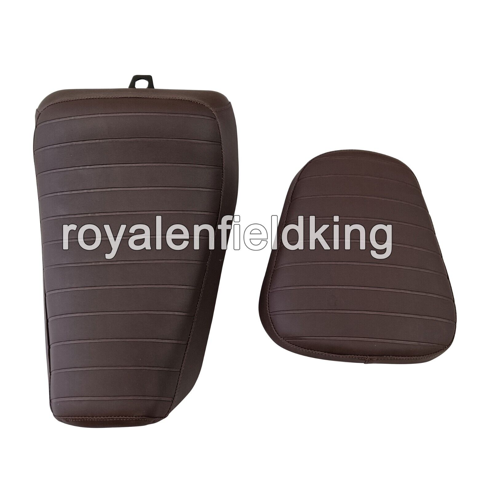 Royal Enfield Himalayan 411 "Touring Customized Rider & Pillion Seat, Brown" - Picture 6 of 9