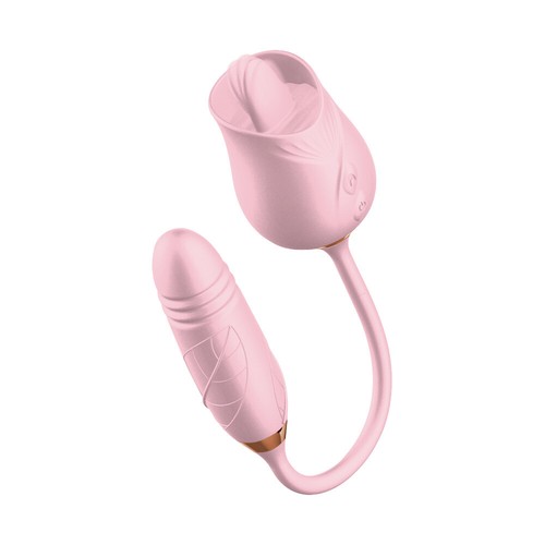 Multispeed-Personal-Rose-Vibrator-Licking-Thrusting-Stimulator-for-Women-Gift US - Picture 8 of 9