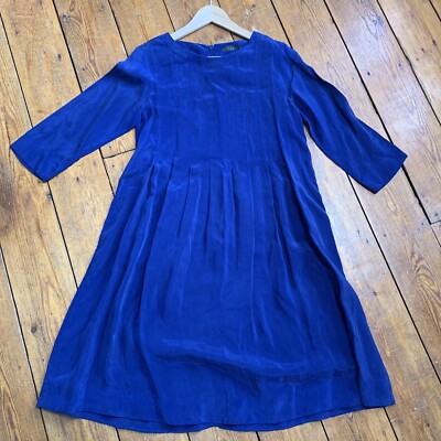cos blue pleated dress Hathaway Maxi Dress | Blue Floral | Womens
