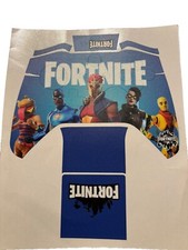 CONTROLLER NOT INCLUDED Fortnite Xbox One S Adhesive Vinyl Skin Cover READ