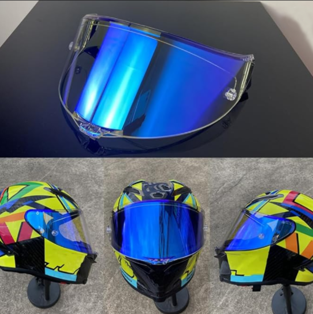 Motocycle Helmet Visor Lens Case For AGV Pista GP RR Corsa R GPR