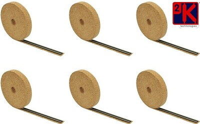 6 x Rolls Cork Track Bed Underlay 10m Long x 35mm Wide x 3mm Thick - '00' Gauge