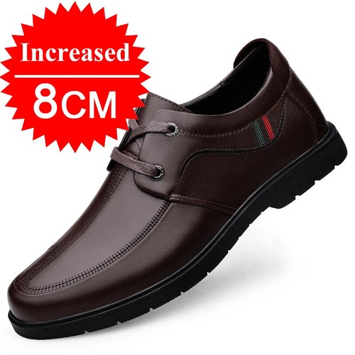 Sneakers Men Elevator Shoes Invisible Height Increase Shoes 6/8CM Sports Shoes - Picture 29 of 29