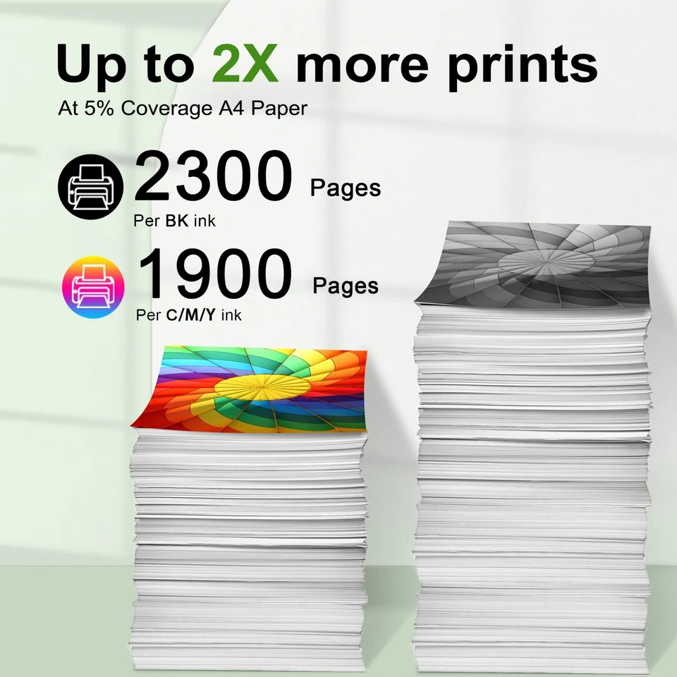 Cartuchos de tinta 952XL 952 XL para HP OfficeJet Pro8710 7740 8720 8715 8703 Foto 3 de 4