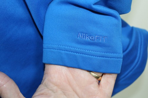 S ~ Nike Dri Fit Pullover Long Sleeve 1/4 Zip Neck Royal Blue Size XL (16/18) - Picture 4 of 5