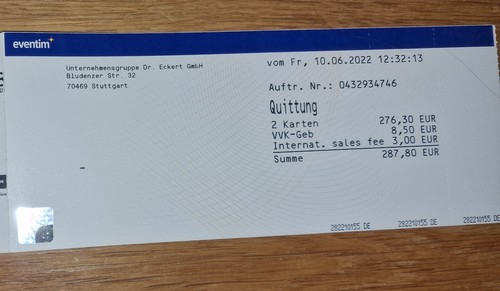2 Konzert Tickets Helene Fischer 2023 - Bild 5 von 5