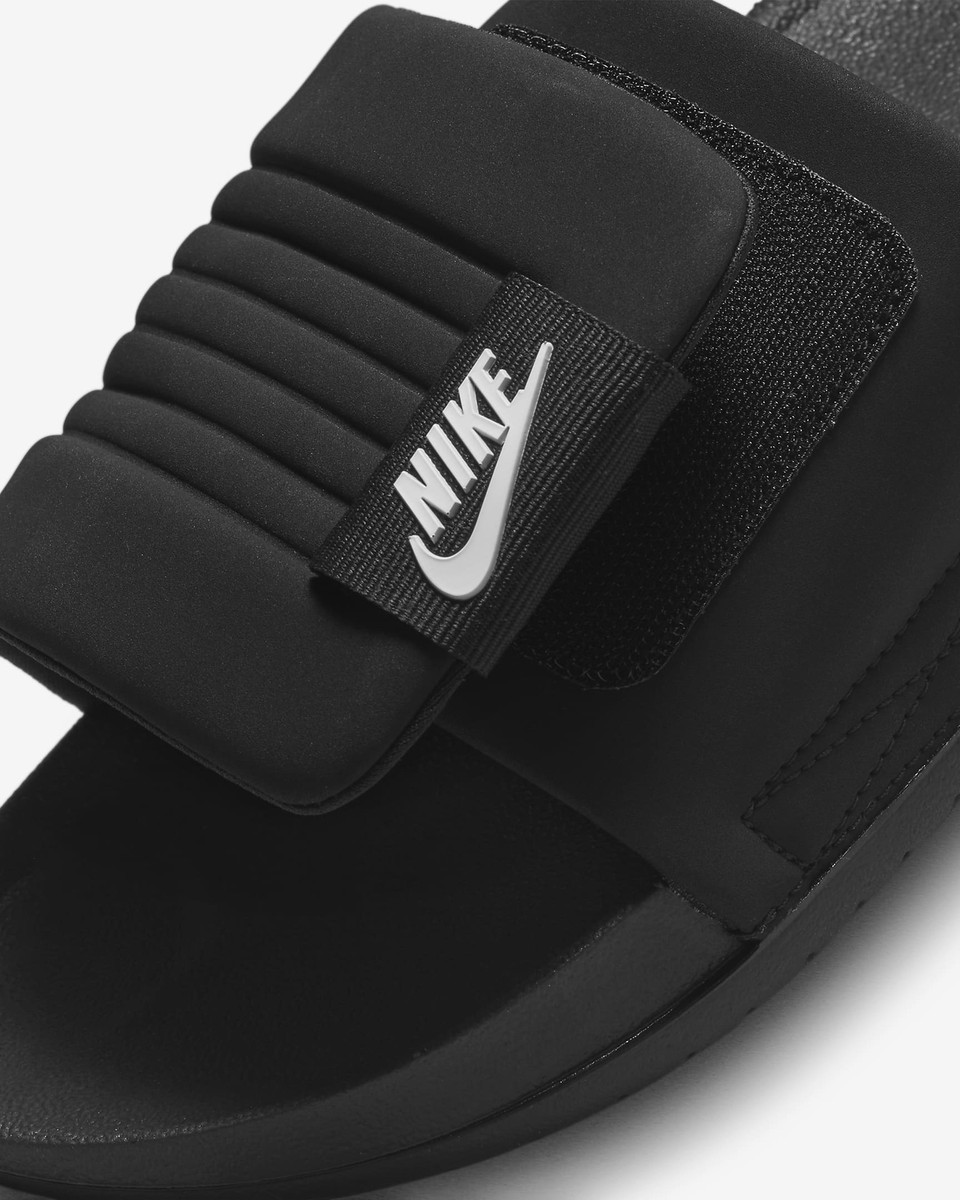 ★Nike★ Offcourt Adjust Slide M BlackBlackWhite DQ9624001 DQ9624-001 Nike Offcourt Adjust Slide Black Black White