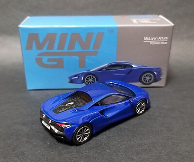 MINI GT McLaren Artura Volcano Blue #430 ~ 1/64 | eBay