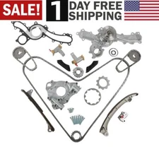 Timing Chain Kit Water Pump Oil Pump For Toyota Tacoma Tundra 4.0L 1GRFE USA