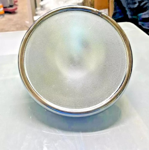 8" Fit For LUCAS CHROME DU142 FLAT GLASS HEADLAMP BEAM @Royal spare