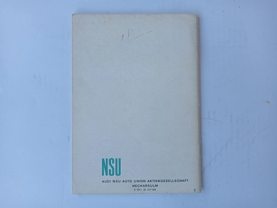 NSU PRINZ 4 L USO E MANUNTENZIONE E LIBRETTO DI SERVIZIO ASSISTENZA CLIENTI - Imagen 2 de 4