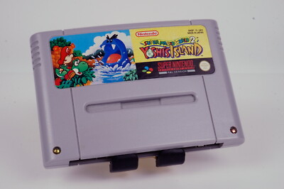 Super Nintendo SNES Super Mario World 2 Yoshi's Island Modul UKV