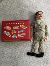 Jimmy Nelson Danny O'Day Juro Ventriloquist Dummy Vintage Red Travel Brief Case