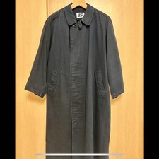 90s Women's Black Bal-Collar Coat by ISSEY MIYAKE, Size 2L