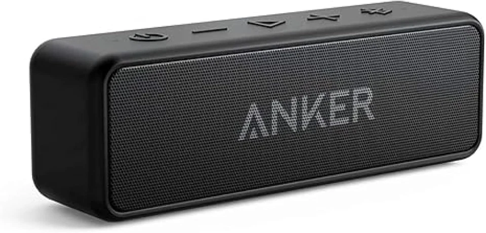 Caisse Bluetooth Portatif 12W IPX7 24H BassUp Stéréo Extérieur Anker A3105 - Photo 1/4