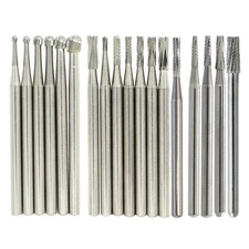 Dental Surgical Length Burs Round Fissure 557 4 6 8 Carbide FGOS FGSL 25mm