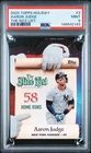 Aaron Judge 2025 Topps Holiday Making The Nice List #3 PSA 9 Yankees