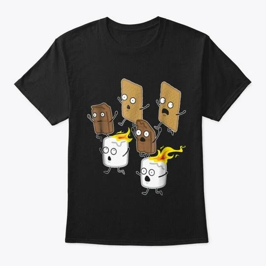 Smores Funny Camping T T-Shirt Made in the USA Size S to 5XL
Opens in a new window or tab