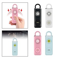 Persönlicher Sicherheitsalarm, tragbar, mit LED Taschenlampe für Frauen und