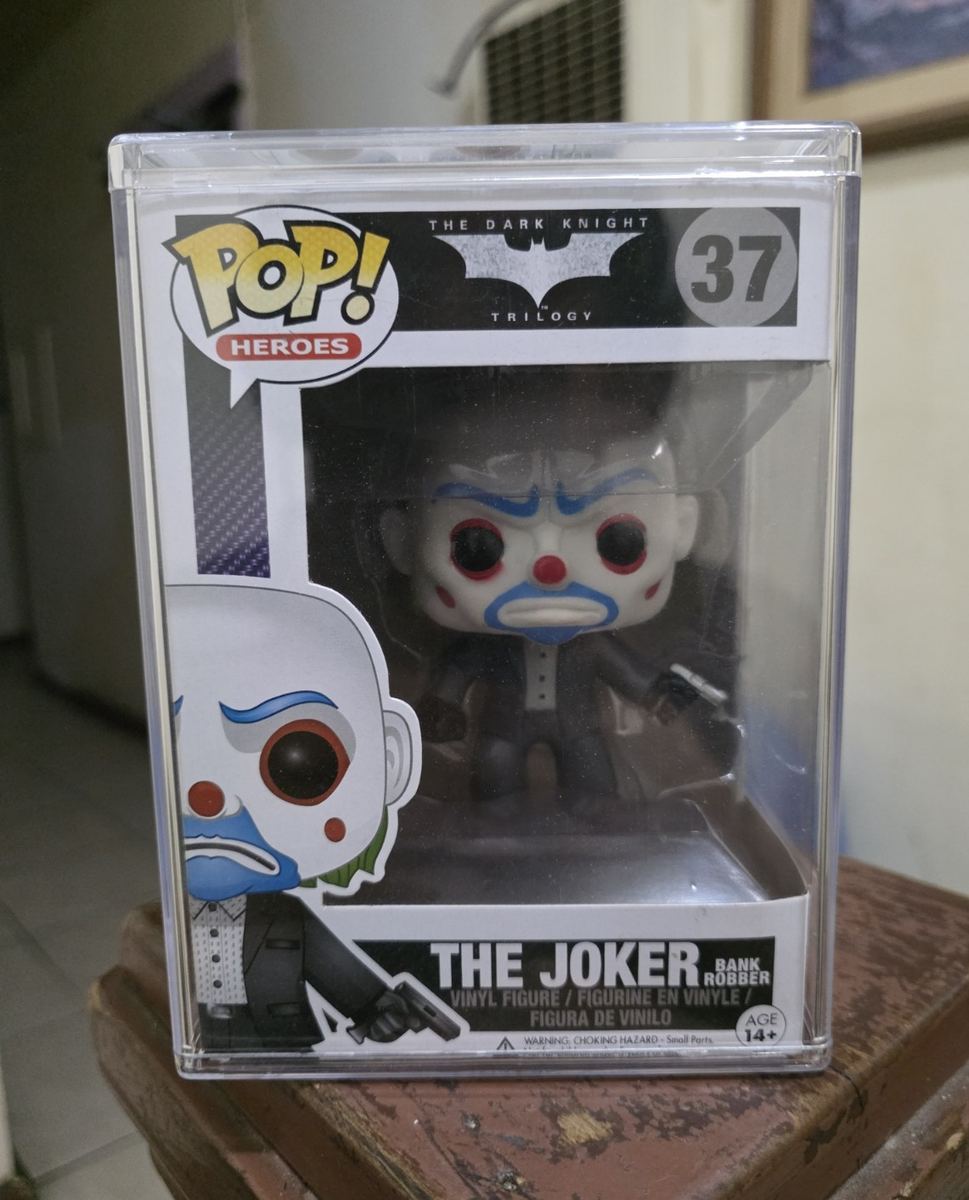 Funko Pop! Heroes The Joker Bank Robber Dark Knight Trilogy Vinyl