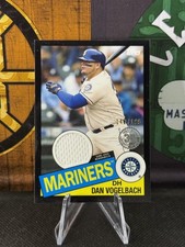 2020 Topps #85TR-DV Dan Vogelbach 1985 Topps 35th Anniversary Relic Black #/199