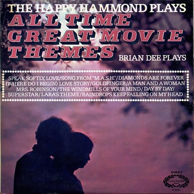 Brian Dee - Happy Hammond Plays All Time Great Movie Themes - Used Vi - J1177z