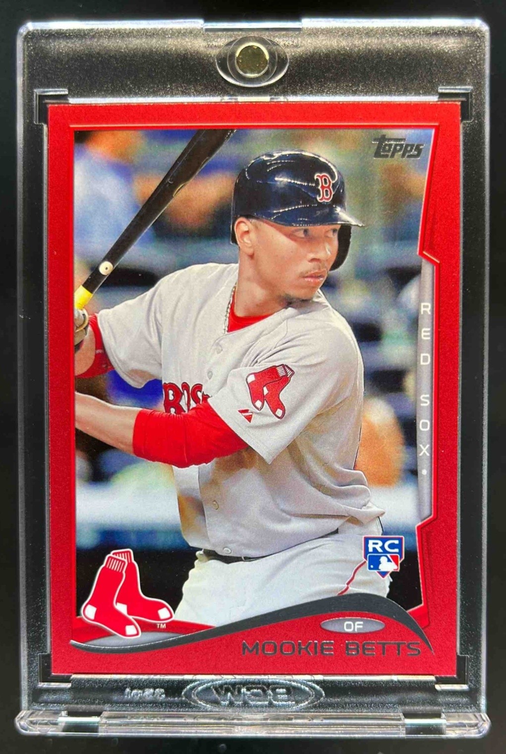 2014 Topps Update Mookie Betts RC Target Red Border Rookie #US-26 Sox
