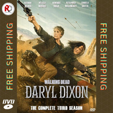 The Walking Dead Daryl Dixon Season 3 2025 Custom DVD All Region Free Ship