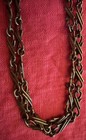 Vintage Mexican Sterling Yalalag Cross Necklace — photo 4