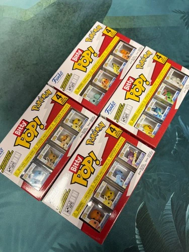 Pokemon Collection Bitty Pop 16 Figures New Art Set