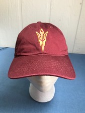 Sun Devils Hat ASU Softball Cap Adult Adjustable Maroon Yellow